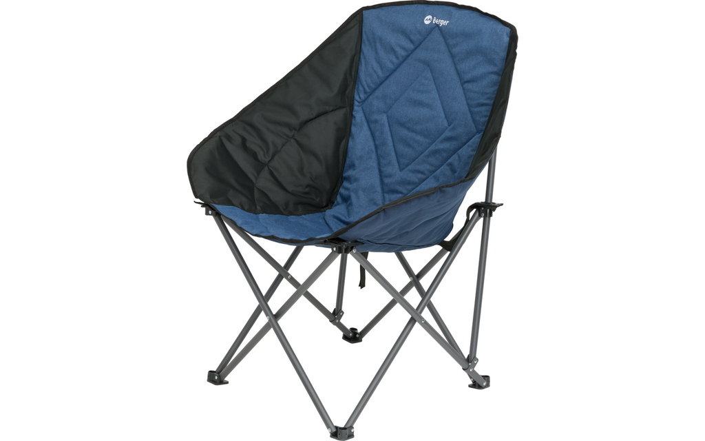 Detalj av polstring på Chillout sammenleggbar campinglenestol med polstring
