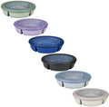 Cirqula Bento lunchbolle med 3 rom 230x230mm - Mepal forfra