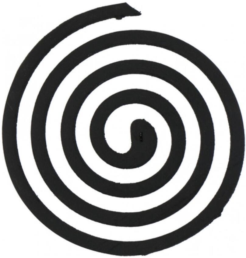 Citronella insektspiral 10 stk, 7 timers brenntid ø13,7 cm fra Arti Casa