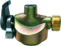Clip-on-adapter 21 mm med stengeventil - GOK for UK-gassflasker
