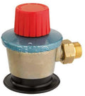 Clip-On adapter 35 mm for gassflaske med stengeventil - GOK front