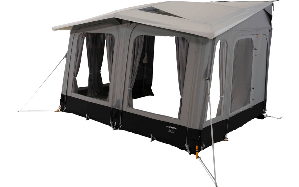 Montert Club Air Tour oppblåsbart fortelt for campingvogn 260 cm på campingvogn