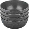 Club Bowl skålesett 4-deler 700 ml nature ash grey forfra