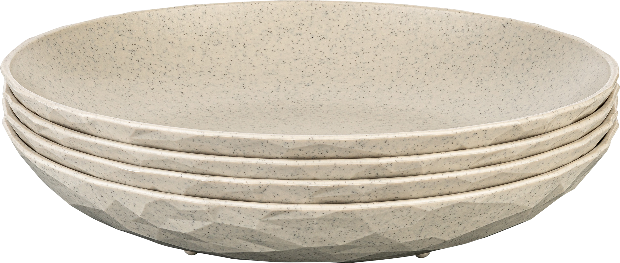 Club Plate dype tallerkener 4-pk Ø 220 mm stabelbare forfra