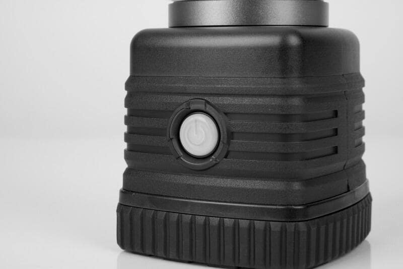 Bakside av COB-LED campinglykt 1000 lm med powerbank