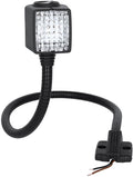 Cockpitlampe med svanehalsfeste 600mm 12V halogen 5W fra HELLA forfra
