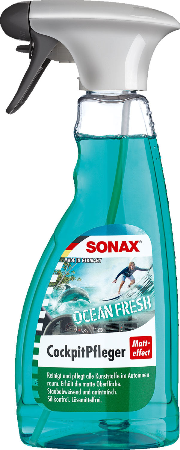 Cockpitpleie Ocean-fresh matt 500 ml - Sonax for matte plastflater i bobil