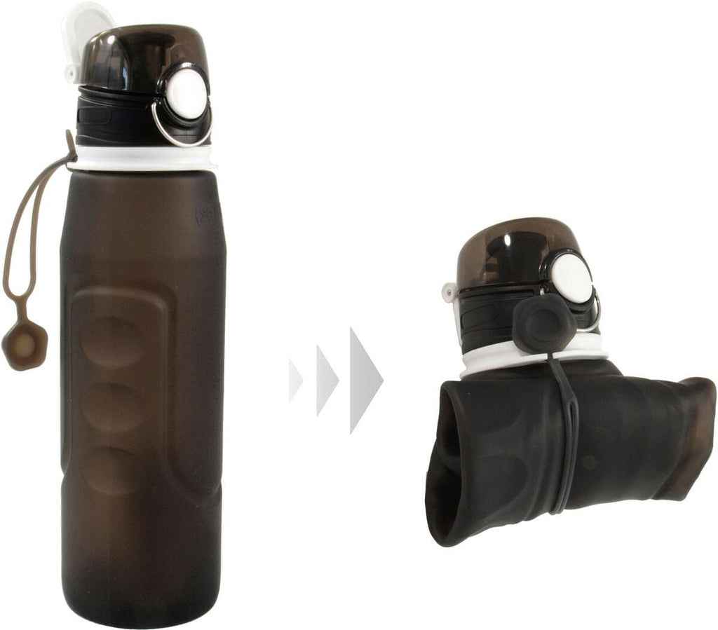 Collapsible vannfilter 1L Origin Outdoors montert på ryggsekk