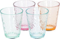 Colour Vintage drikkeglass 300 ml polykarbonat 4-pakning forfra