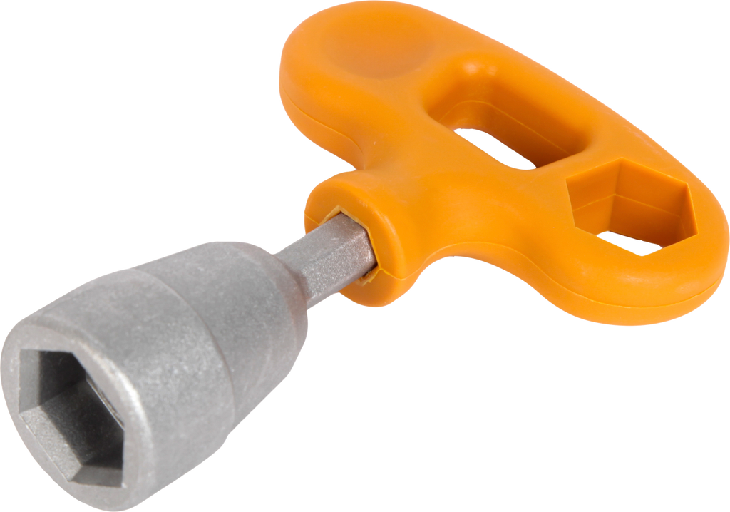 Combi Tool Alu håndnøkkel og adapter forfra