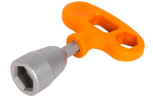 Combi Tool Alu håndnøkkel og adapter med Peggy Peg skrueplugger