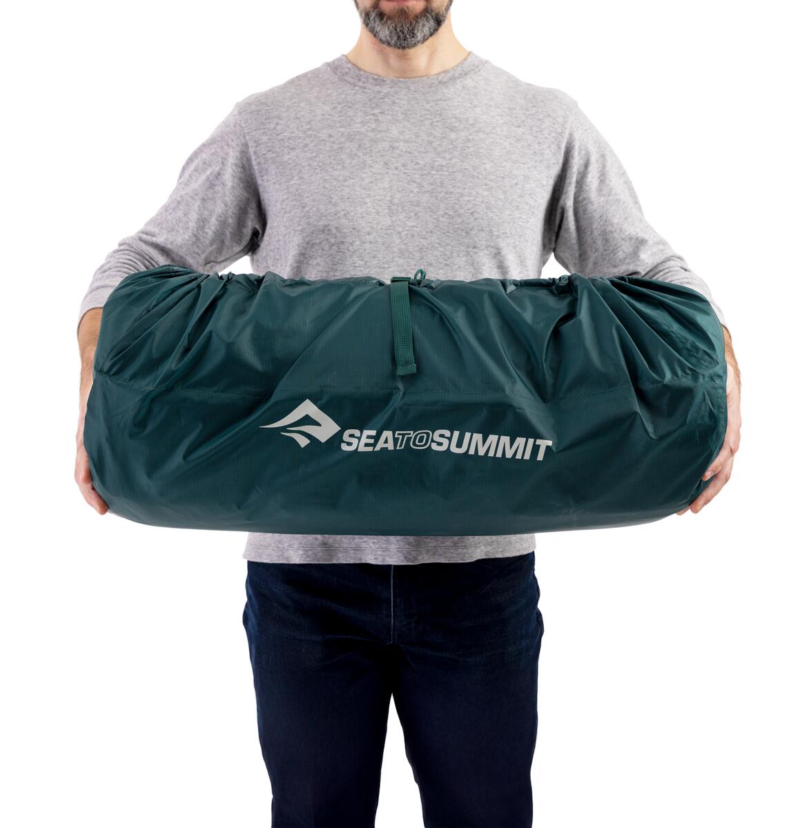 Comfort Deluxe selvoppblåsbart liggeunderlag dobbel montert