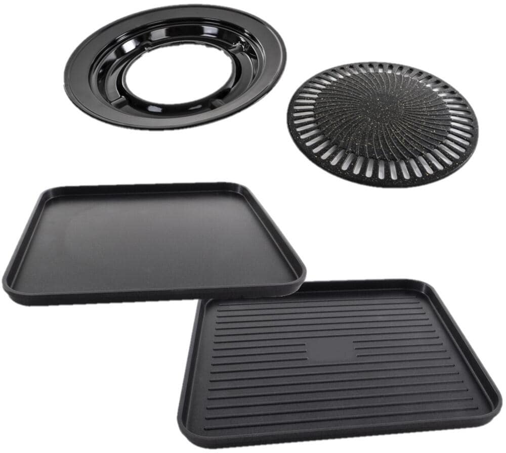 Cook´n´Fold grillplate aluminium med antihaftbelegg forfra
