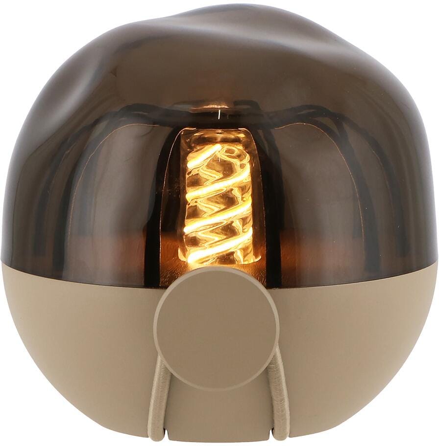 Cosisfera LED stemningslampe sandbeige 3-pakning bakside