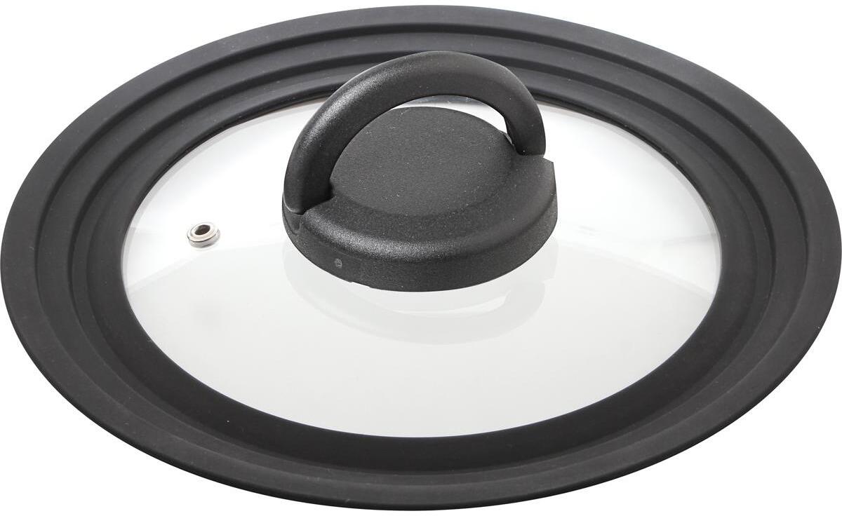 Covery Trio universalt glasslokk med silikonkant for gryter og panner