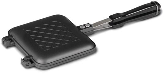Croque L sandwichmaker med beleggfri overflate fra Kampa sett forfra
