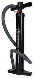 Cyclone teltpumpe med manometer front