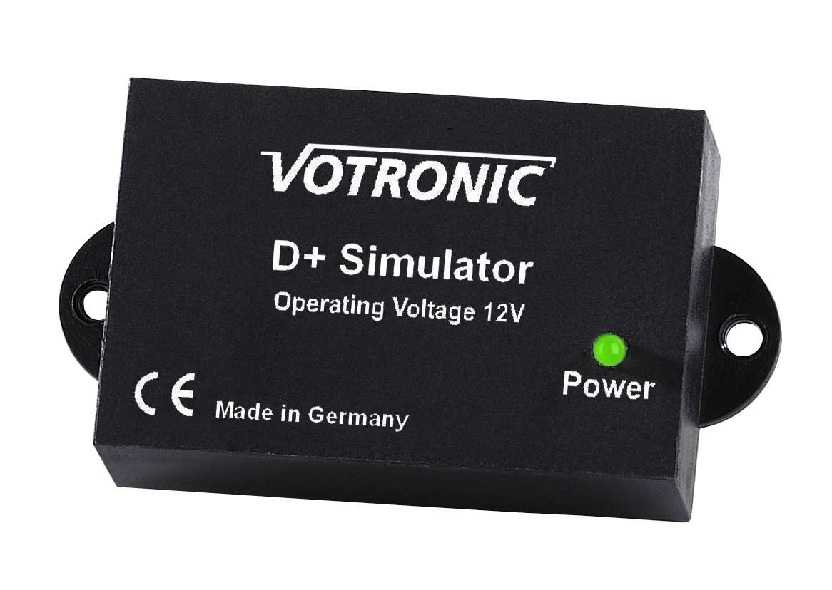 D+ Simulator 12V spenningsstyrt signalgiver 30g fra Votronic for campingutstyr