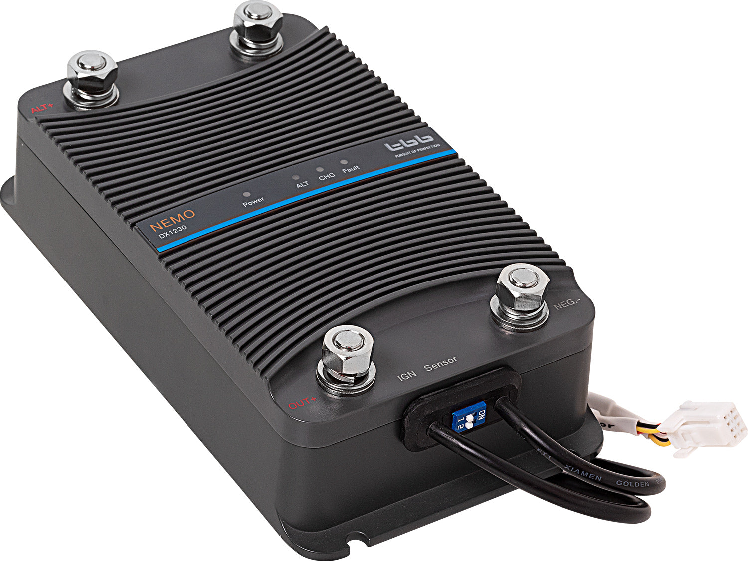 DC-DC ladeomformer Nemo DX1230 12 V 30 A front