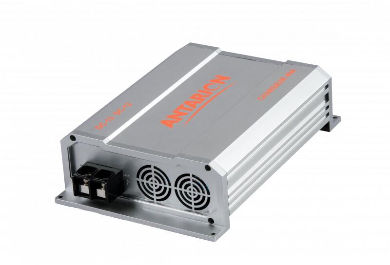 DC-DC-lader for alle batterityper, Euro 6-kompatibel foran