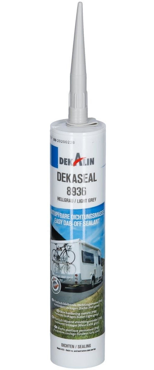 Dekaseal 8936 tetningsmasse 310 ml lysegrå for vinduer fra Dekalin