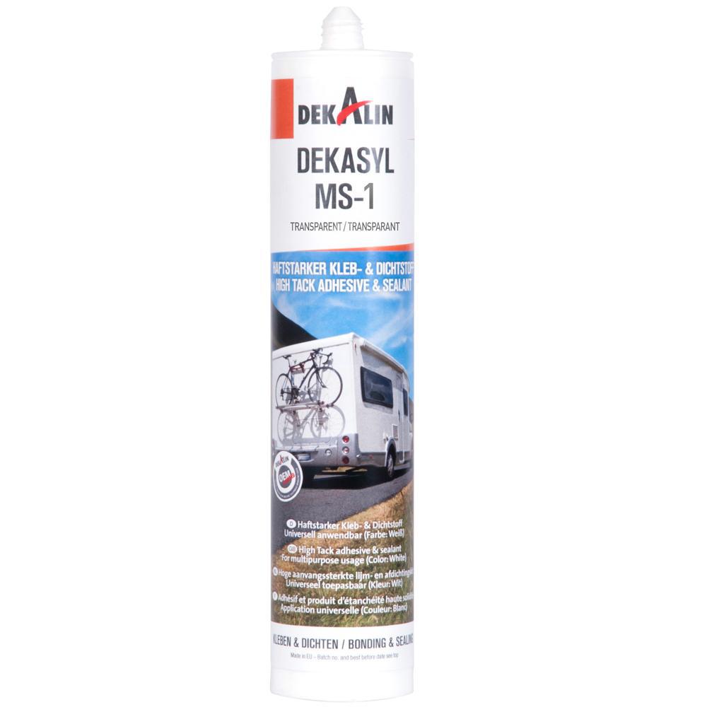 Dekasyl MS-1 elastisk lim og tetningsmiddel 290 ml svart for tetting og liming
