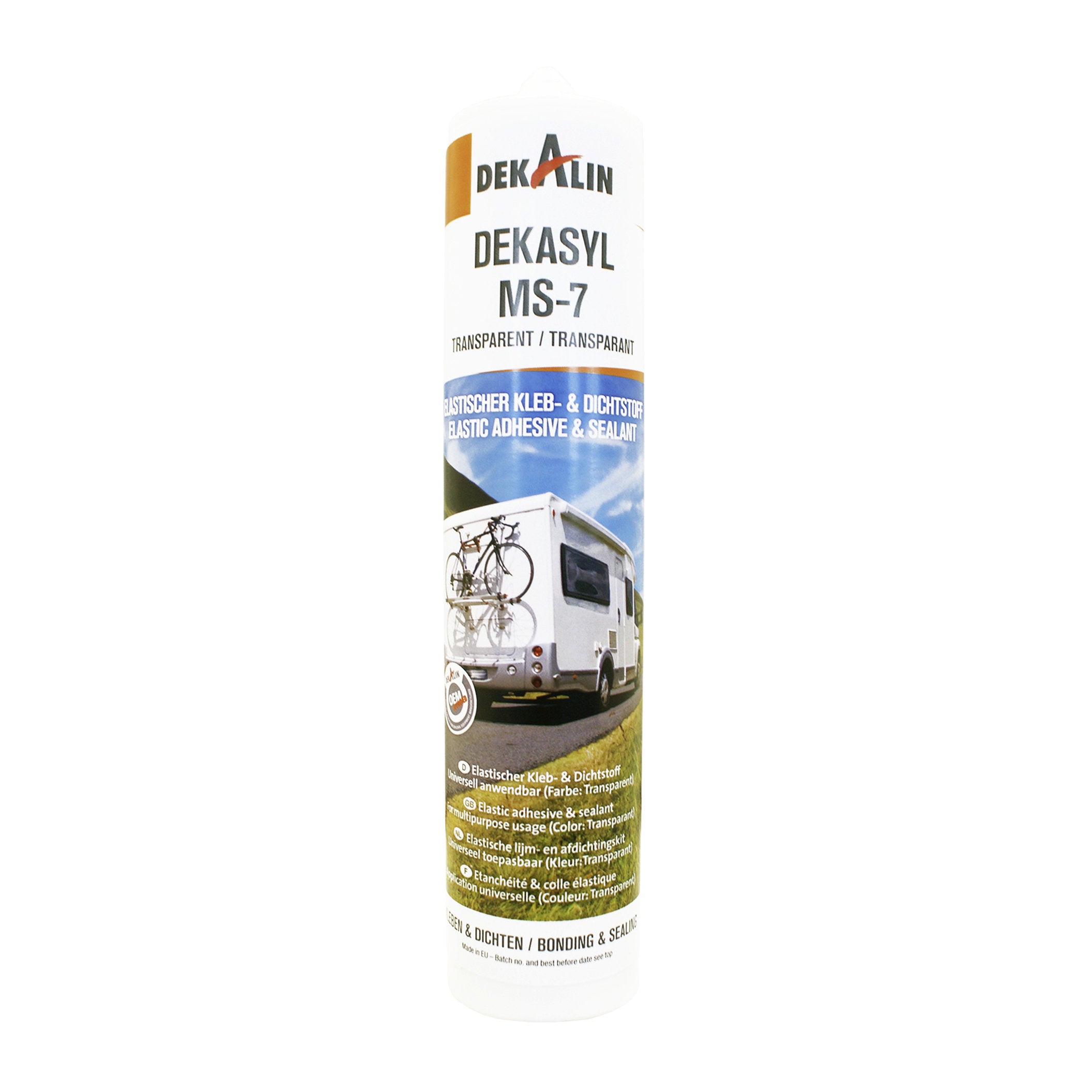 Dekasyl MS-7 transparent lim- og tetningsmiddel 290 ml fra Dekalin