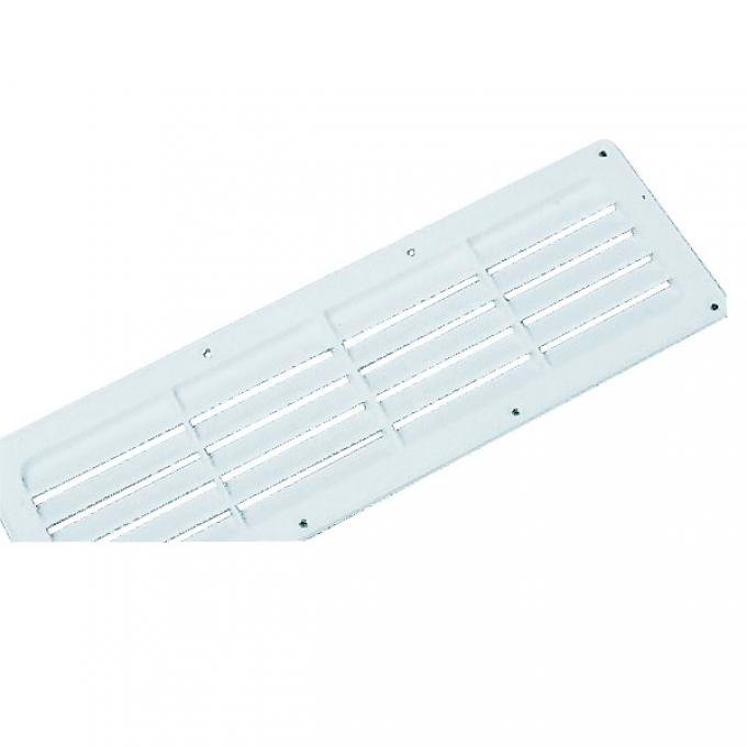 Dekkskinne for skyveventilator polystyrol 32,5 x 9,5 cm hvit montert