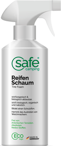 Dekkskum for rengjøring og beskyttelse 500 ml - Safe Camping forfra