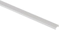 Deksel for LED-aluminiumprofil 1,5 m satinert - Carbest forfra
