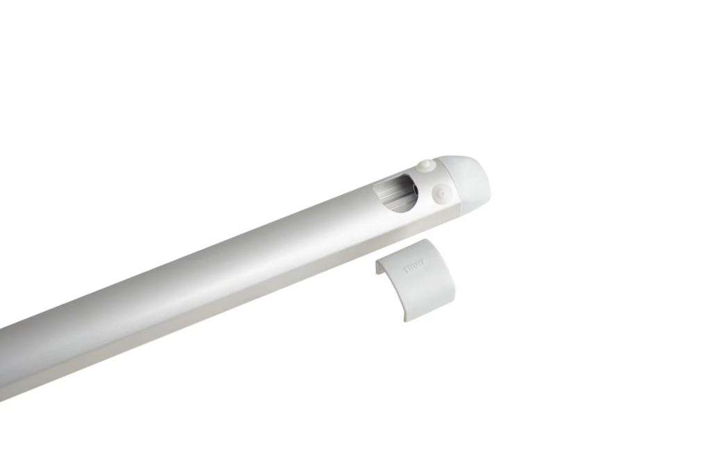 Dekselkappe for monteringsskinne 2-pack - Thule hvit deksel for monteringsskinne