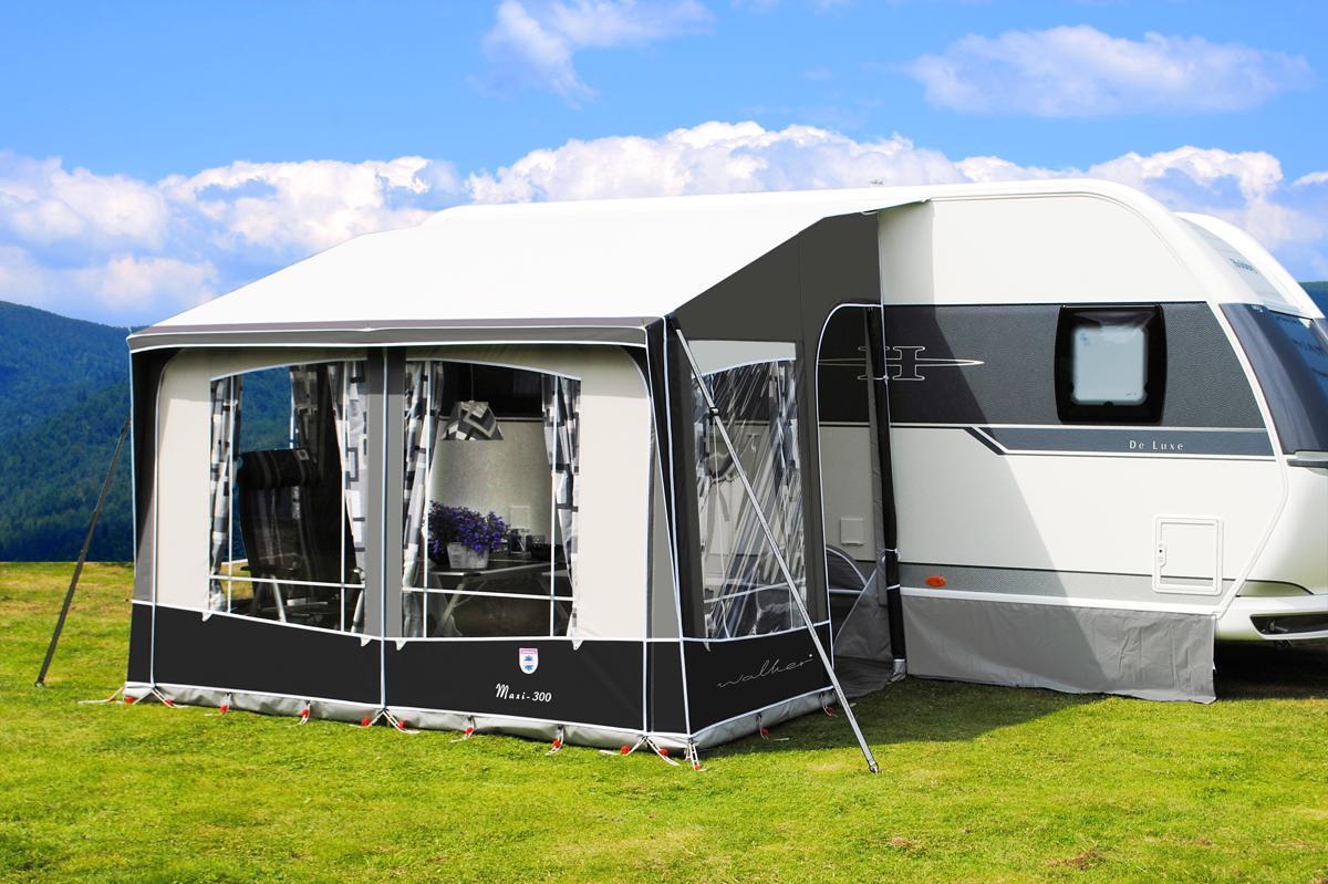 Delfortelt Maxi 300, 310x235 cm, Ten Cate stoff fra Walker vist montert