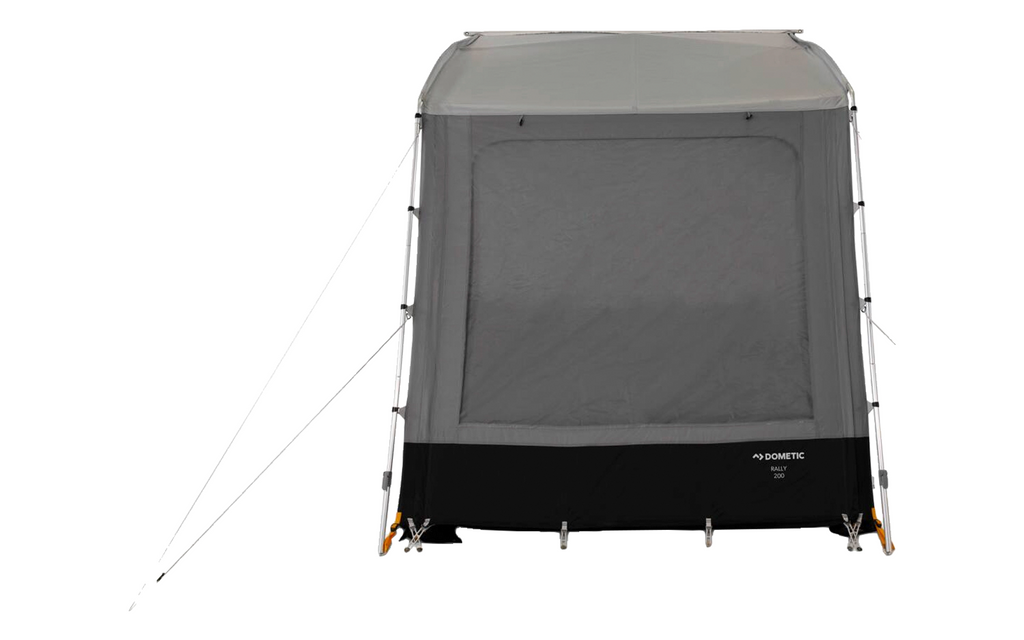 Nærbilde av Weathershield 150D polyester på Delfortelt Rally 2,0 m