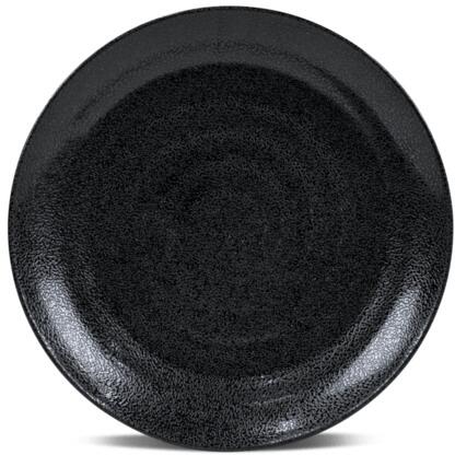 Desserttallerken Ebony Cobble Ø21 cm i melamin svart fra Kampa