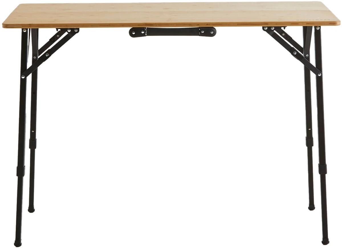 Detalj av klappbord Bamboo Two 100x60 cm bambusbordplate
