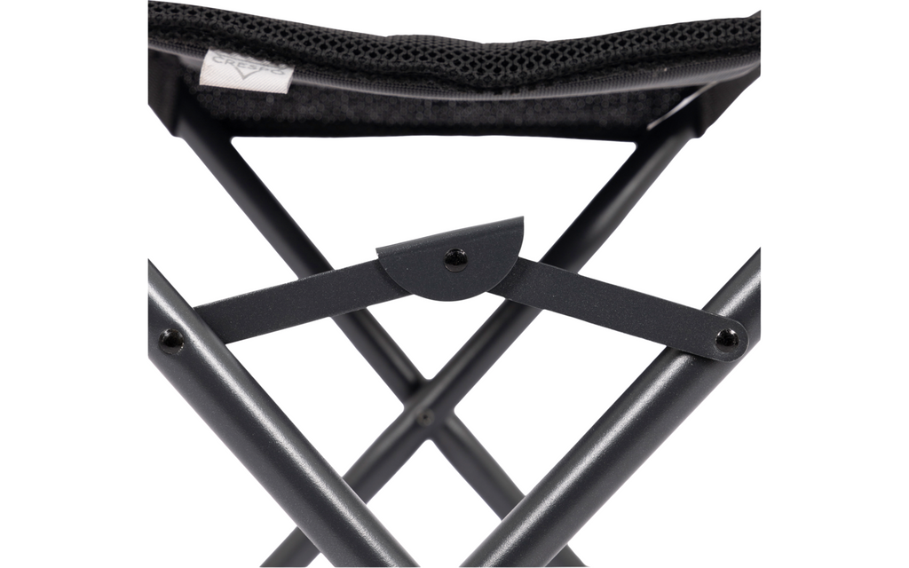 Detalj av stoff på Fotskammel AP/231 Air-Deluxe klappbar 3D-mesh