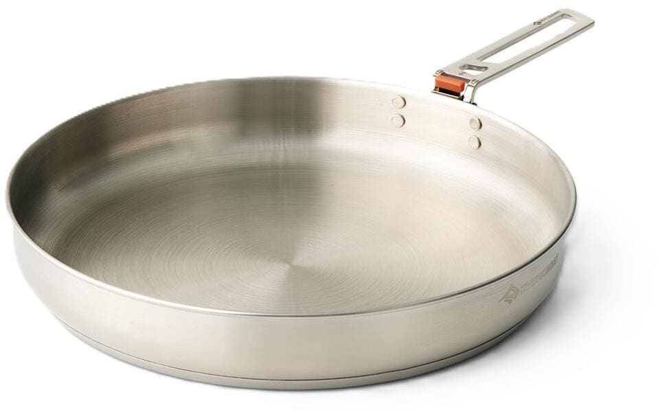 Detour stekepanne rustfritt stål Ø25cm avtakbart håndtak forfra
