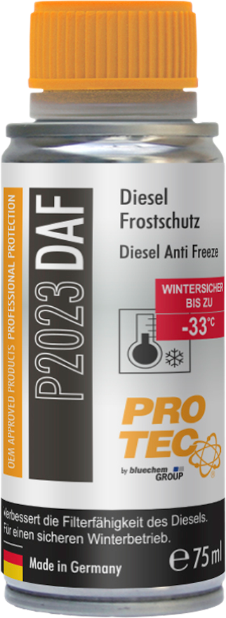 Diesel Anti Freeze frostbeskyttelse for drivstoffsystem 75 ml fra ProTec