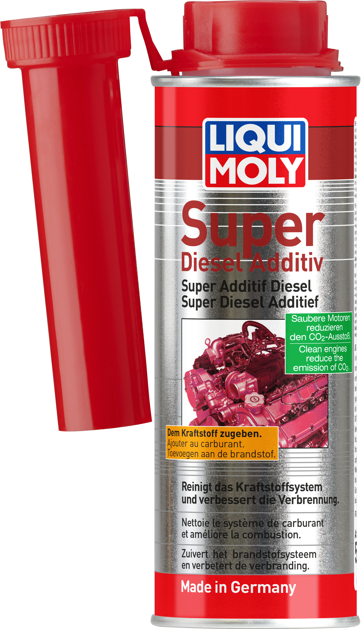Dieseladditiv drivstofftilsetning 250 ml - Liqui Moly front