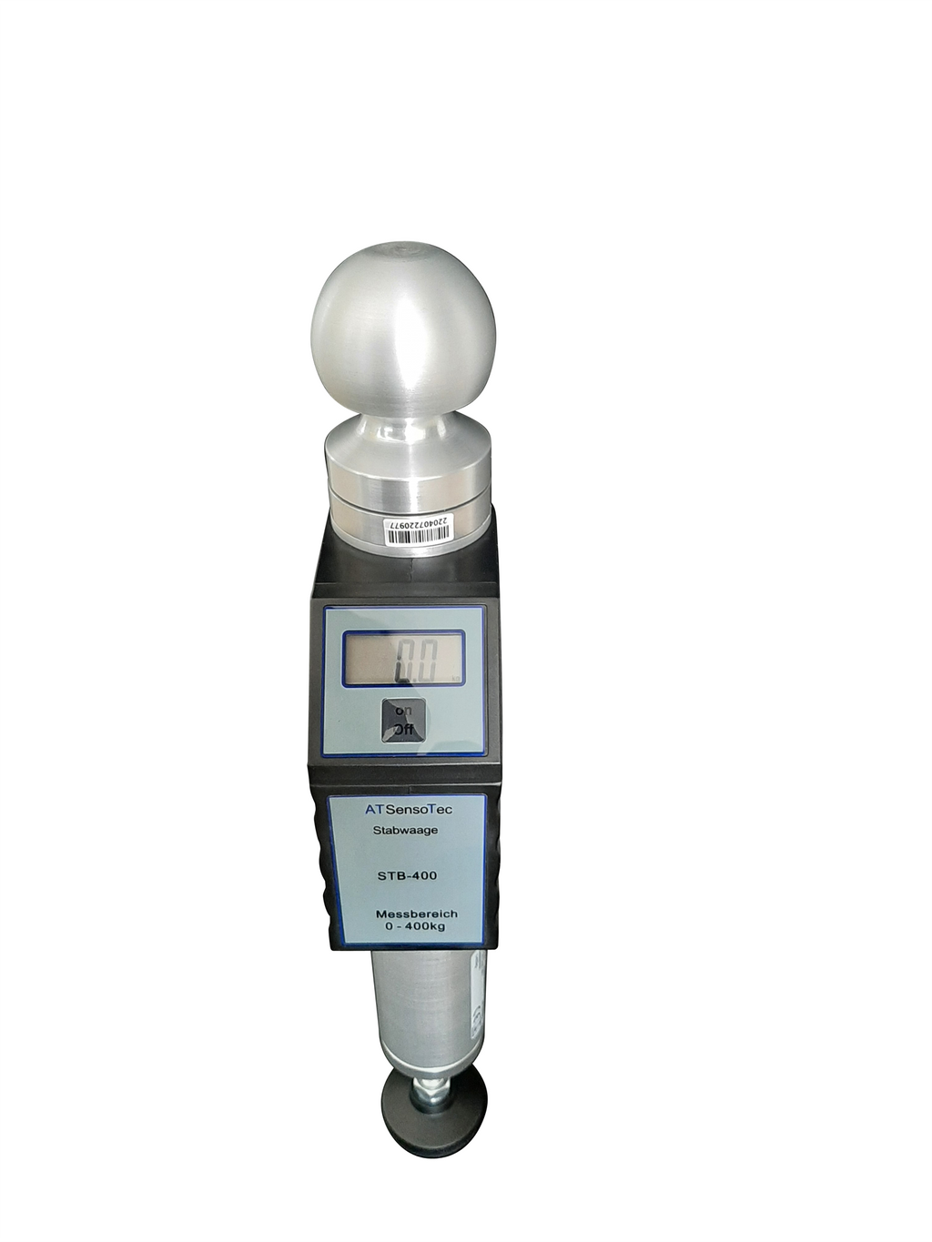 Digital kulevekt STB 400 kg med Bluetooth - ATSensoTec forfra