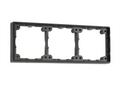 Distanseramme trippel skifegrå 12 mm 169x66 mm - Inprojal for fleksibel installasjon
