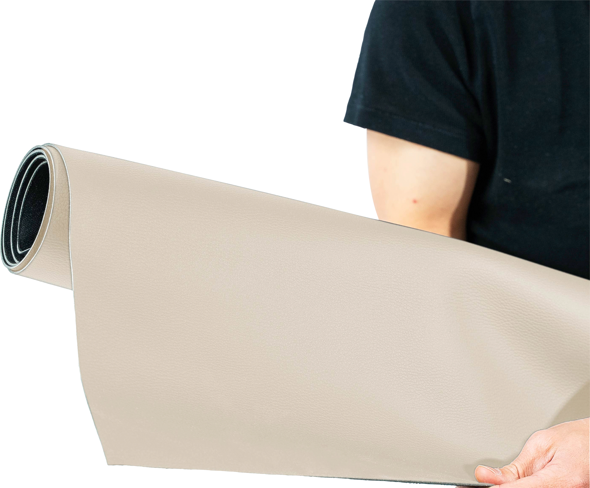DIY metallmatte tilskjærbar 70 x 100 cm beige Silwy forfra