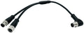 DNV-kabel Y-split vinkel hann til rett hunn 0,2 m - Super B fra forfra