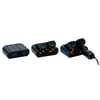 Dobbel 12/24V stikkontakt med 2x USB 2.4A svart - Dunlop bakside
