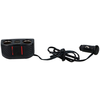 Detalj av Dobbel 12/24V stikkontakt med 2x USB 2.4A svart - Dunlop