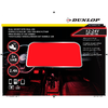 Dobbel 12/24V stikkontakt med 2x USB 2.4A svart - Dunlop kabeltilkobling