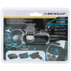 Dobbel 12/24V stikkontakt med 2x USB 2.4A svart - Dunlop oversikt