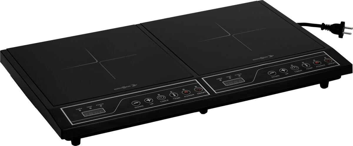 Dobbel induksjonskokeplate Hot Point 230V 3500W bærbar forfra