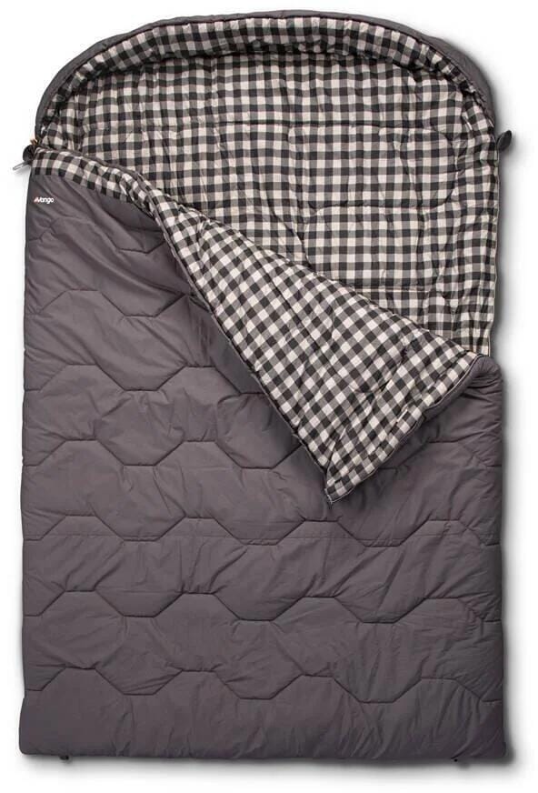 Dobbel sovepose Aurora Kingsize 3-sesonger 223 cm - Vango bakside
