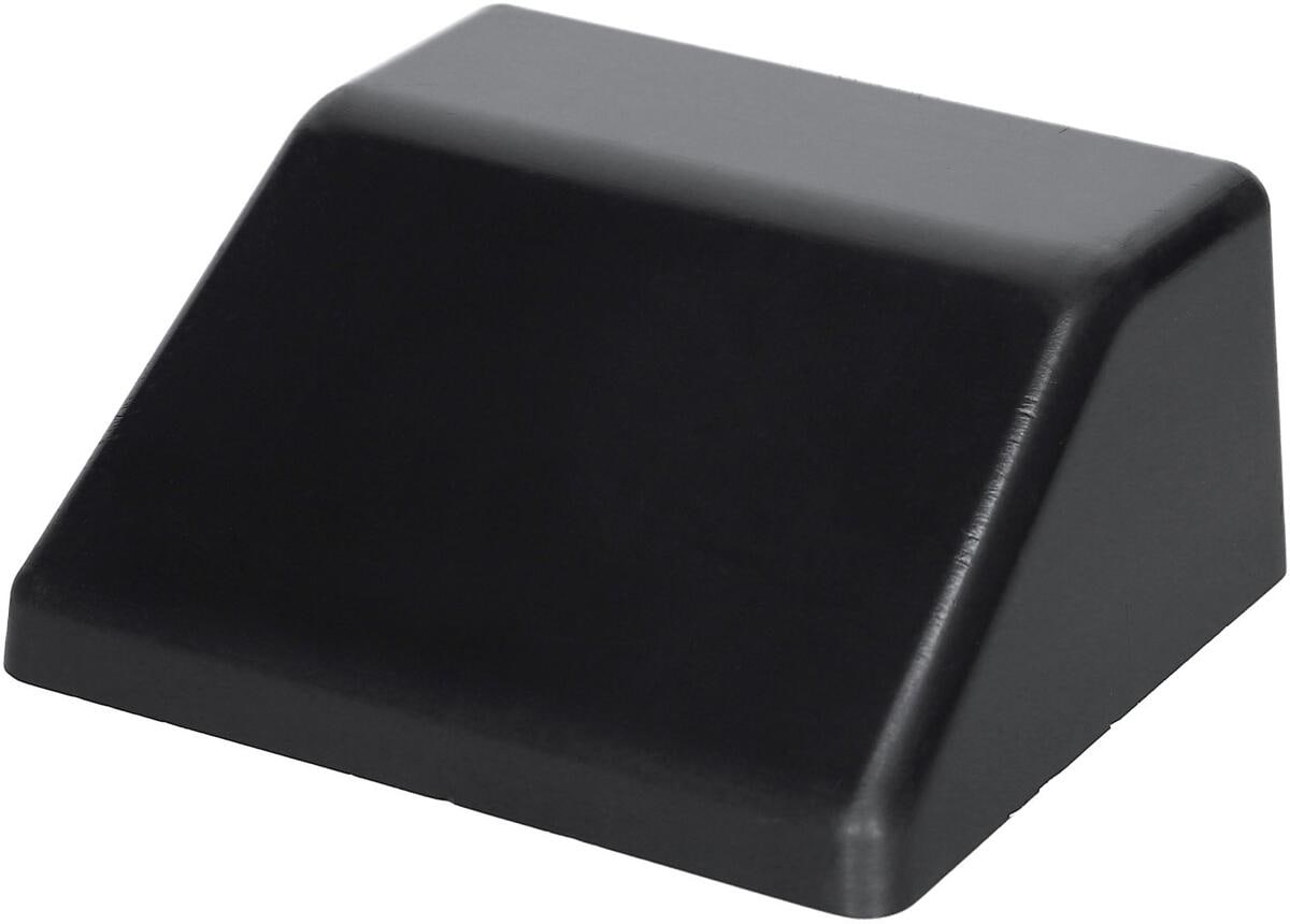 Dobbel takgjennomføring for kabler 2 utganger 90x100x45 mm - forfra